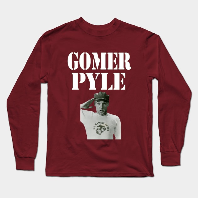 Gomer Pyle (Jim Nabors ) Long Sleeve T-Shirt by CS77